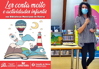 Zoila Gulín en Ler conta moito na Biblioteca Central Rialeda (Perillo) 30/09/2021