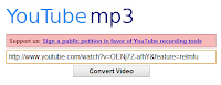 Menggunakan youtube-mp3(dot)org untuk download MP3