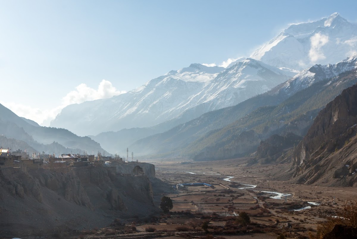 200км по красно-белым черточкам.. Around Annapurna. март-апрель 2017