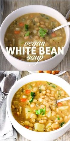 Vegan White Bean Soup - Recipe 22