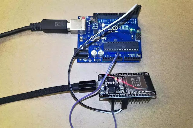 Exchange Data between Arduino and ESP32 using Serial Communication