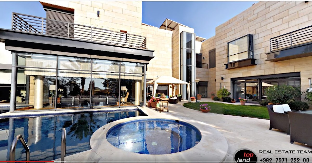The most beautiful houses in , Amman Jordan top land