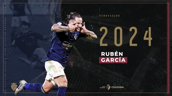 Oficial: Osasuna renueva hasta 2024 a Rubén García