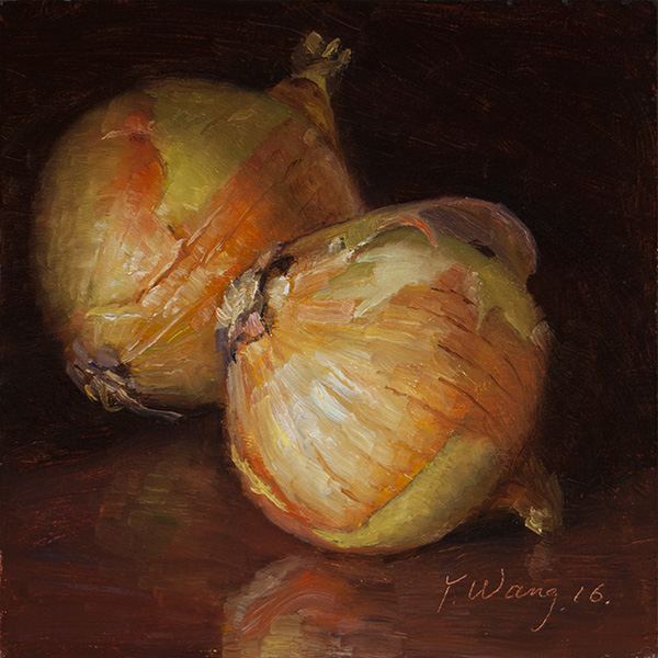 DAILY PAINTERS MARKETPLACE onions daily painting
