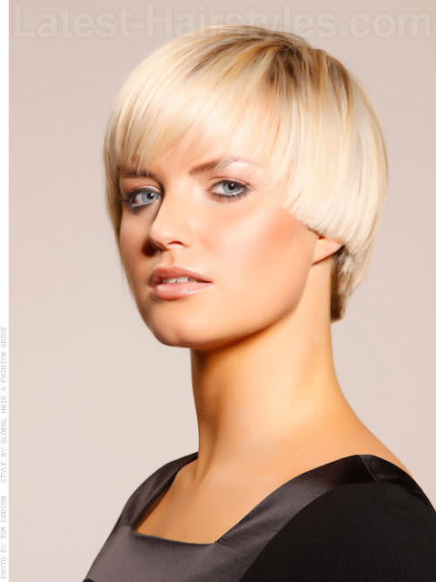 Top Hairstyles Models: Short Black Hairstyles For Women With Geometric ...