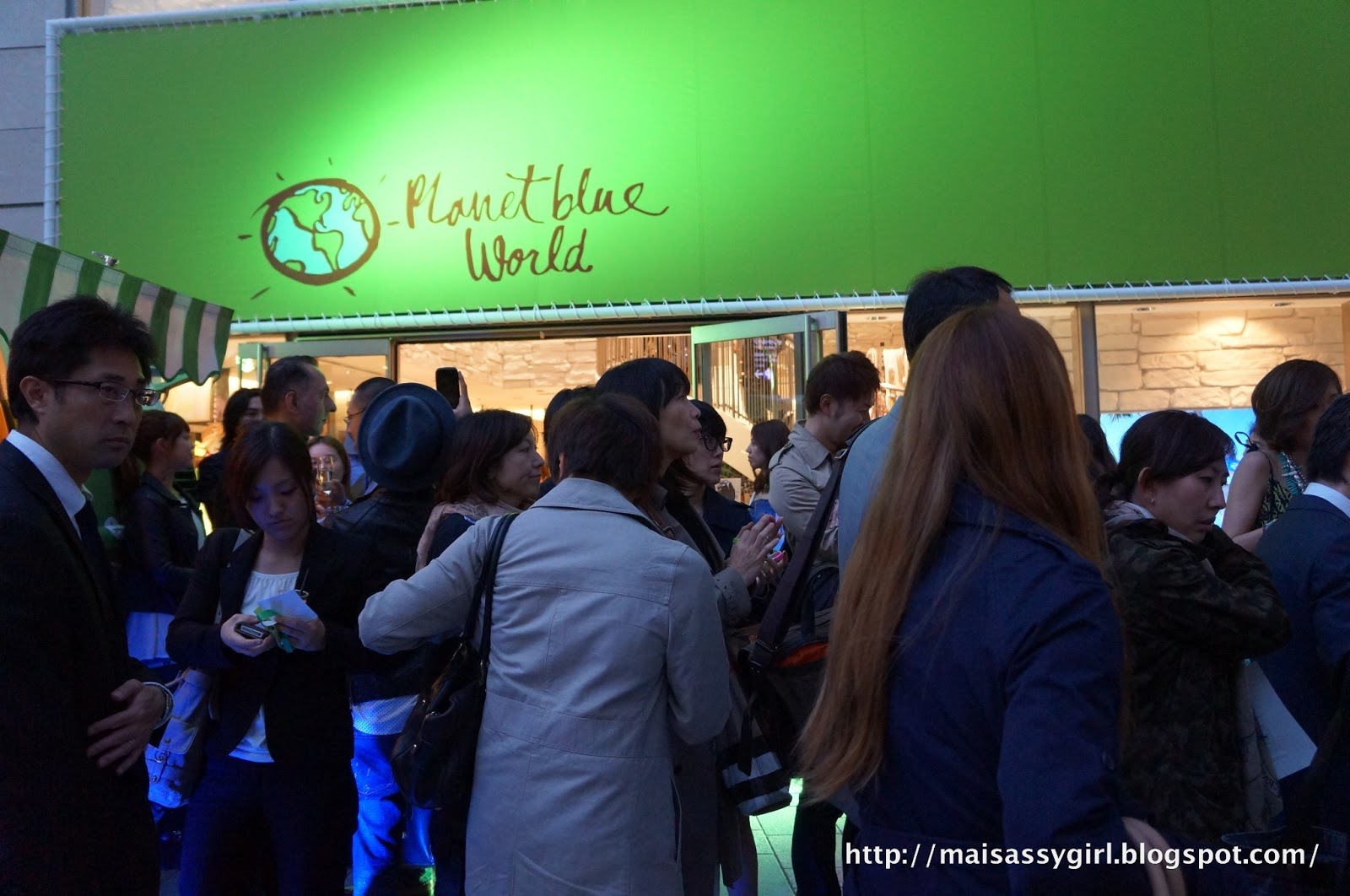 maisassygirl BLUE WORLD ROPPONGI HILLS SHOP OPENING PARTY