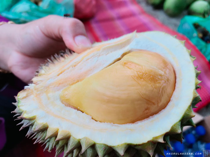 Buah Durian Duri hitam