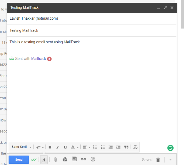 MailTrack สำหรับ Gmail