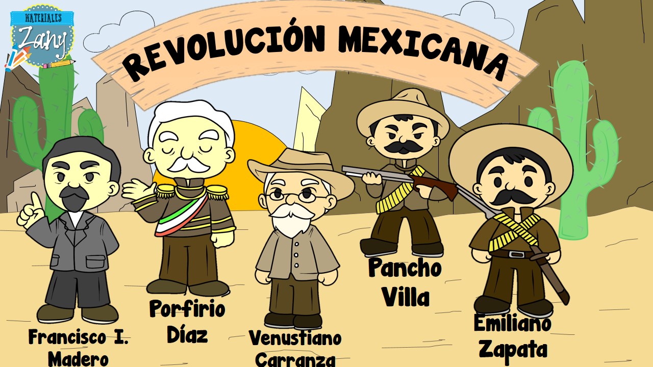 Materiales Zany: Revolución Mexicana