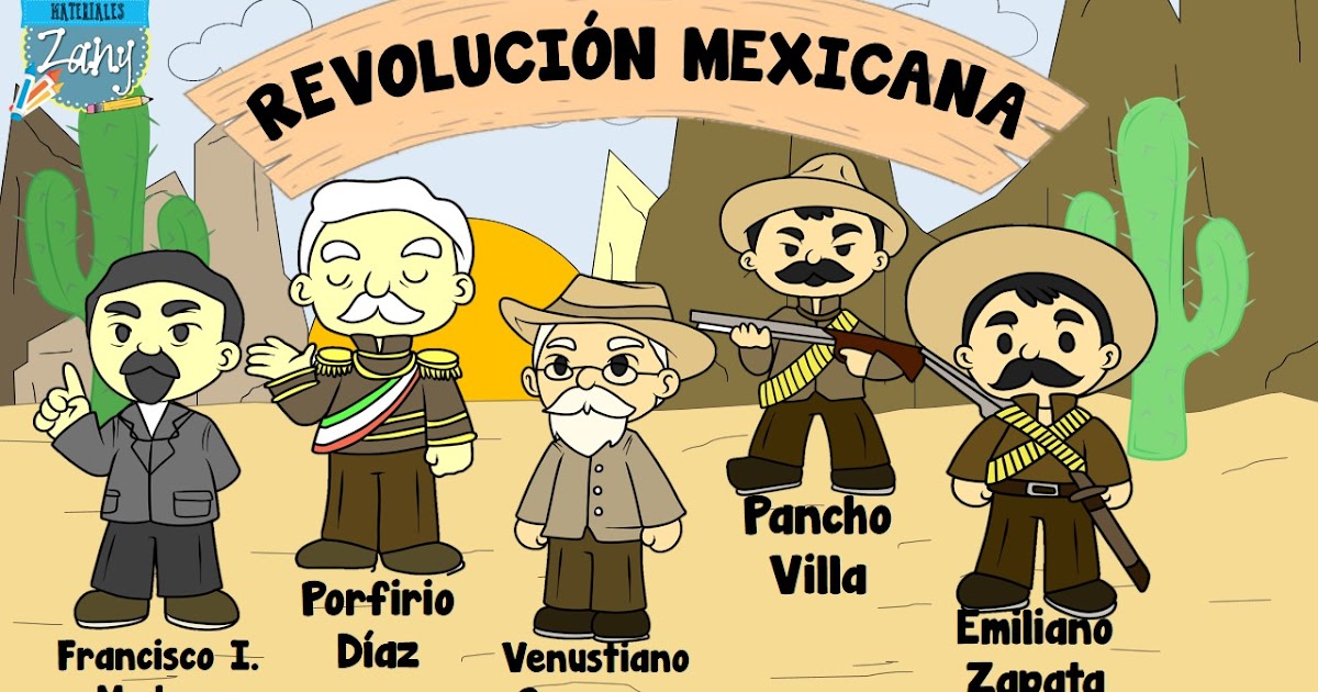 Materiales Zany: Revolución Mexicana