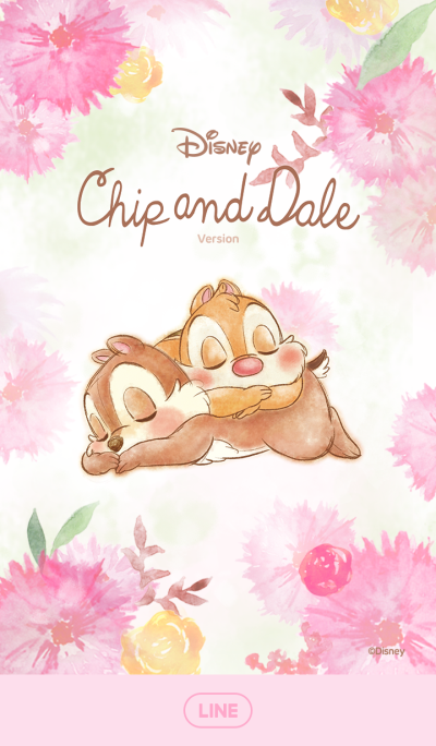 Chip 'n' Dale（花朵篇）