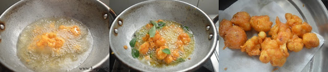 Step 5 - Cauliflower Pakoda Recipe | Gobi Pakora