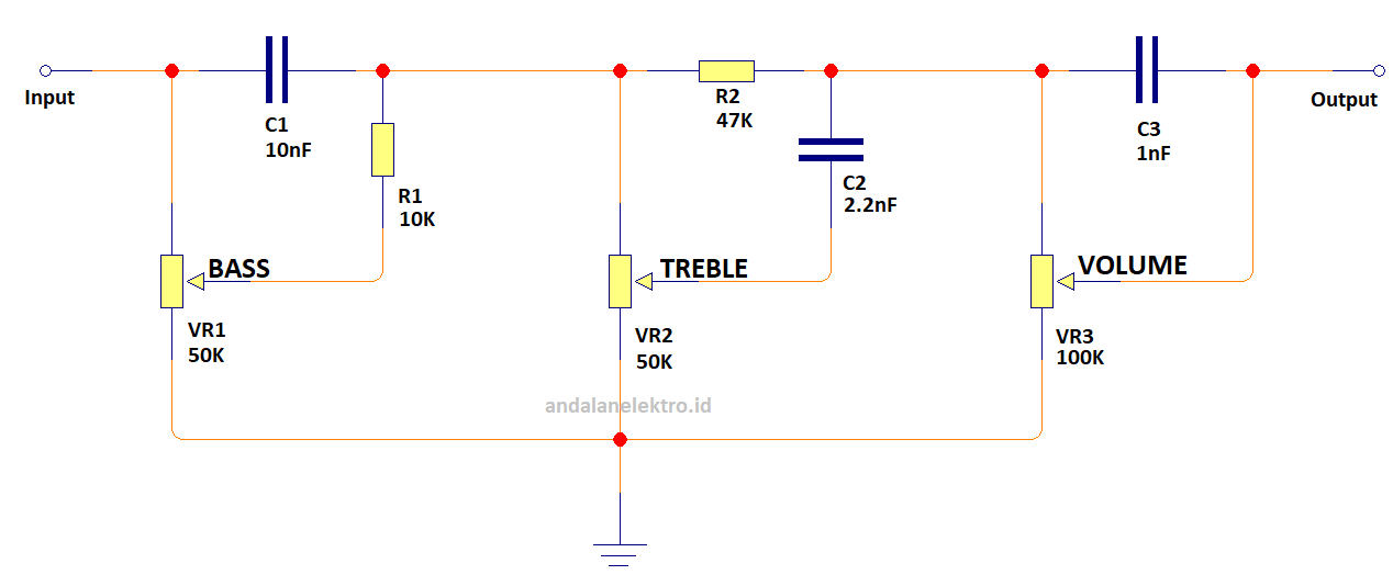 Tips Skema Rangkaian Tone Control Pasif Dan Aktif Den - vrogue.co