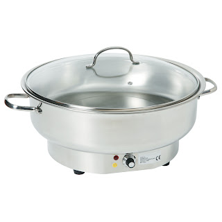 Chafing Dish Electric Rotund, Vase de Incalzire Rotunde Electrice, Horeca, Profesionale, Pret