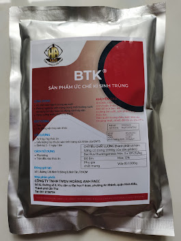 BATENDO (BTK) - Men ức chế kí sinh trùng (gói 250gram)