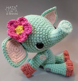 PATRON GRATIS ELEFANTE AMIGURUMI 43782