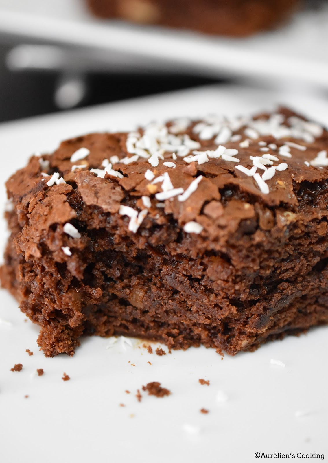Aurélien's Cooking Le Brownie noix/coco