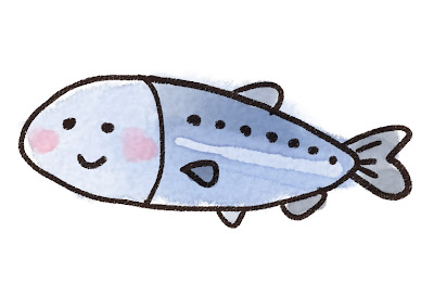 鰯のイラスト（魚）