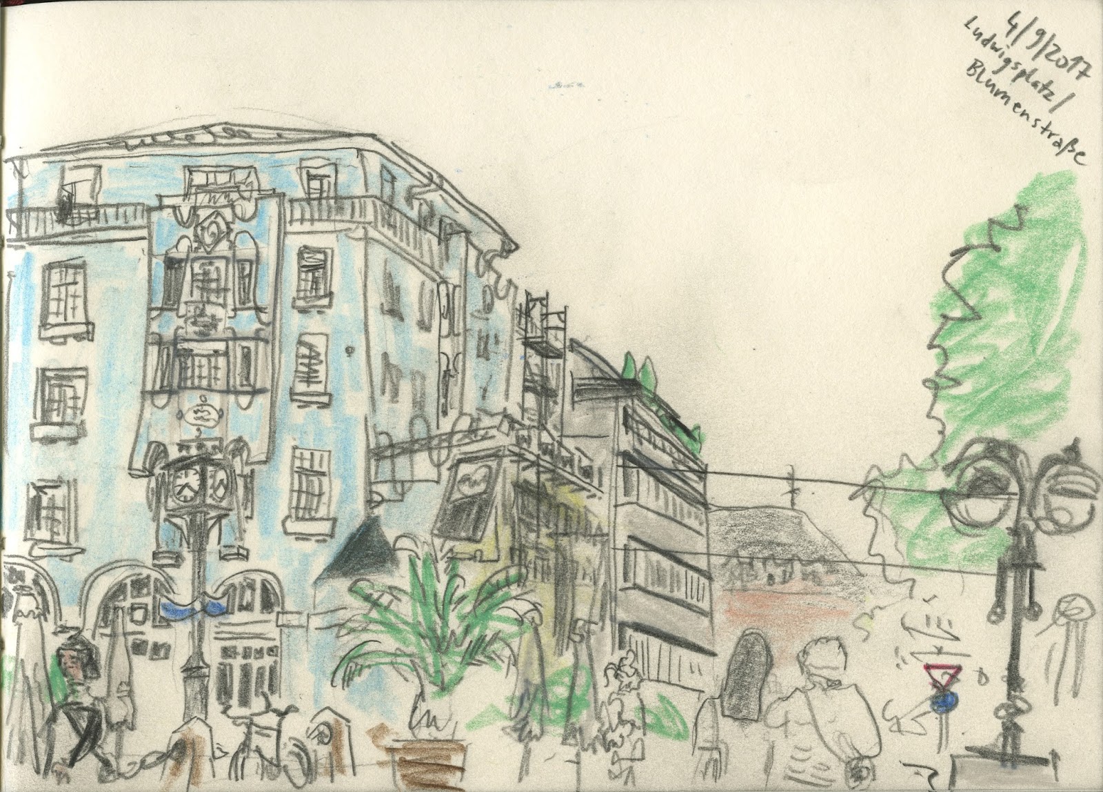 SkizzenJournalKarlsruhe: 2017