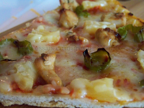 Les essais culinaires de Naailah: Pizza créole