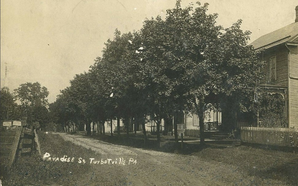 Valley Girl Views Turbotville PA in Old Postcards