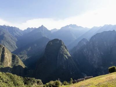 Machu Picchu pictures: Sunrise over the Andes at Machu Picchu