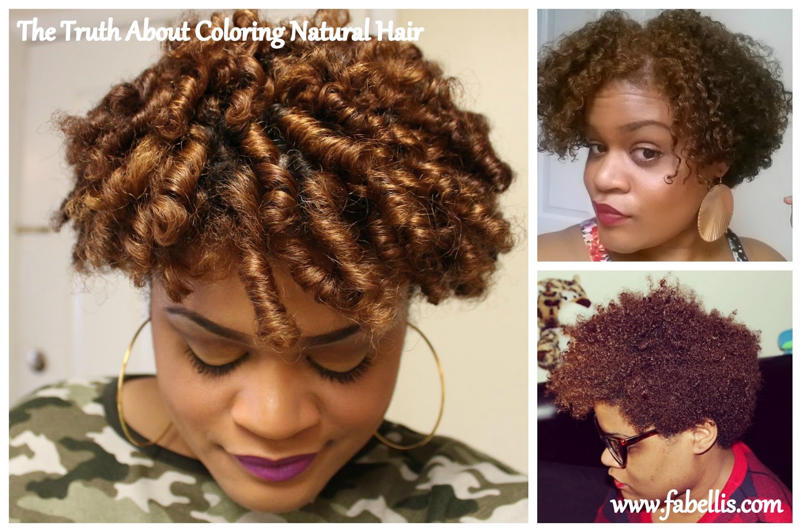 Natural Hair | The Truth About Coloring Natural Hair | FabEllis