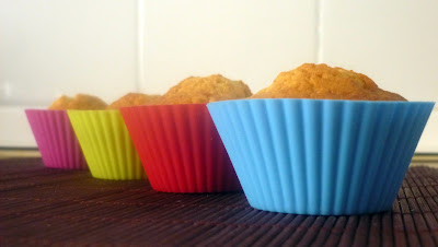  Cupcakes de jengibre con topping de caramelo 