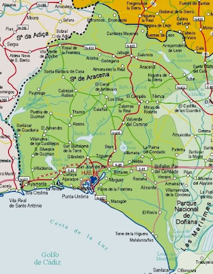 Huelva mapa