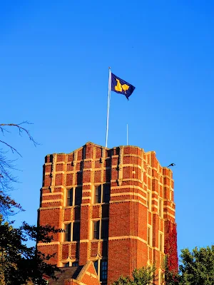 Downtown Ann Arbor points of interest: The University of Michigan campus