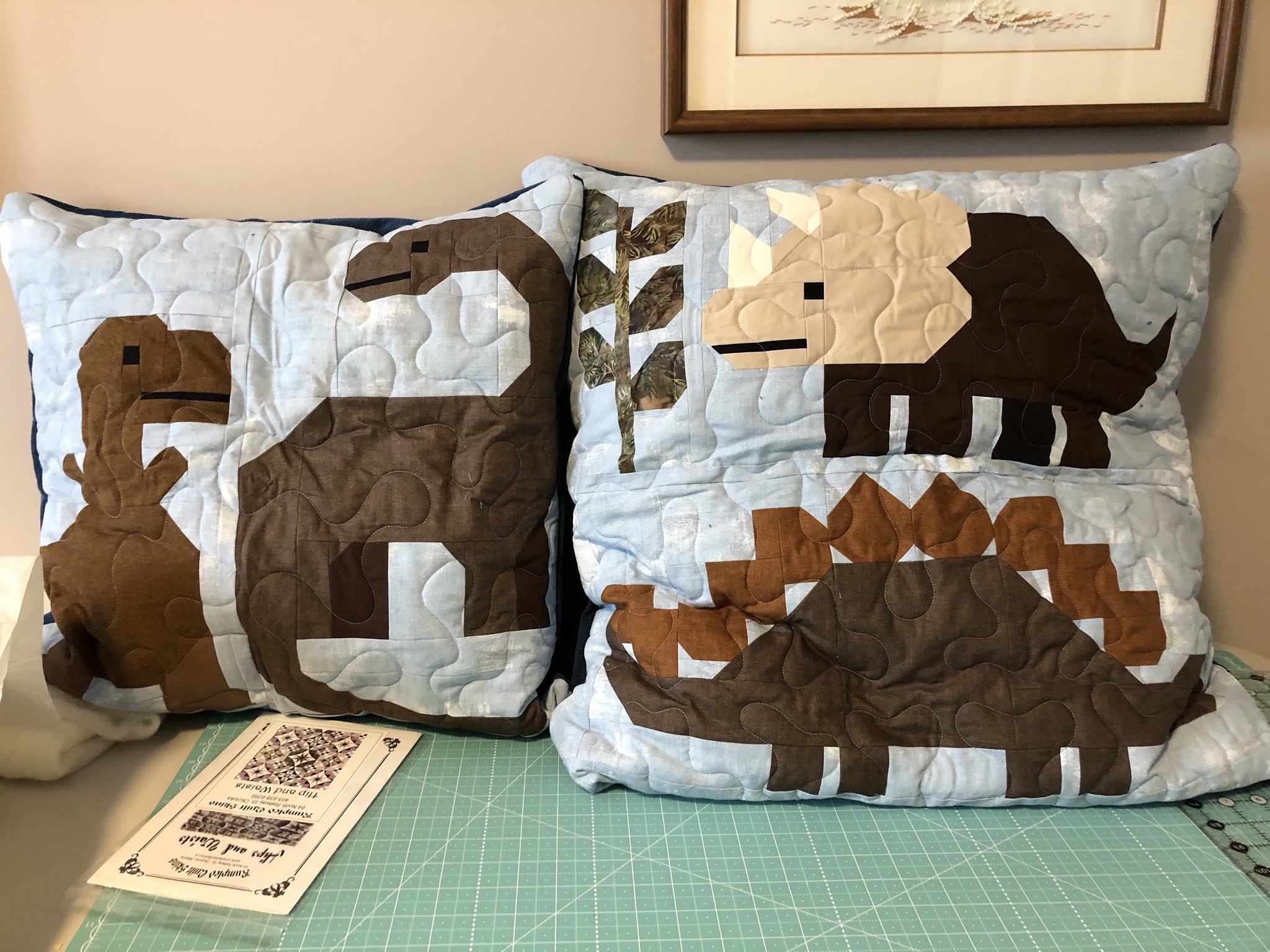Craft Supplies & Tools Patterns Dinosaurs Quilt Pattern by Elizabeth