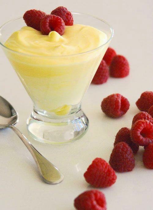 mousse al limone e lamponi (clicca e condividi)