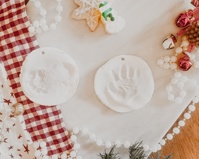 diy handprint ornaments