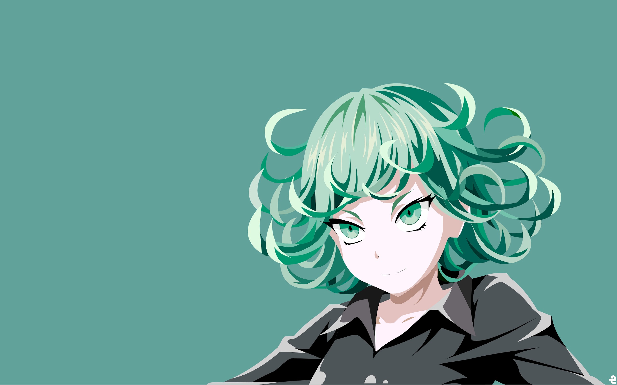 Tatsumaki, One Punch Man, Minimalist, 4K, #94 Wallpaper iPhone Phone