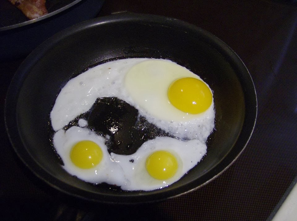 Frugal Freedom Quail Egg Breakfast