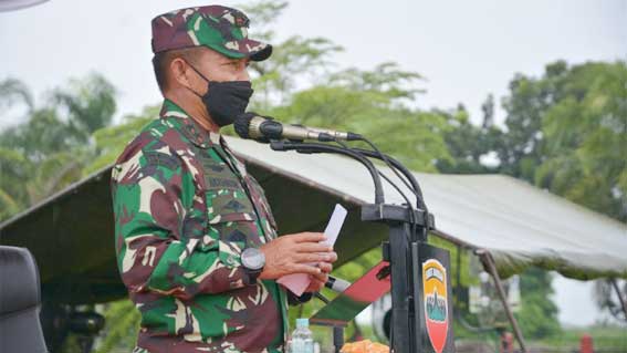 Latihan Pratugas Operasi Satgas Pengamanan Daerah Rawan Maluku dan Maluku Utara