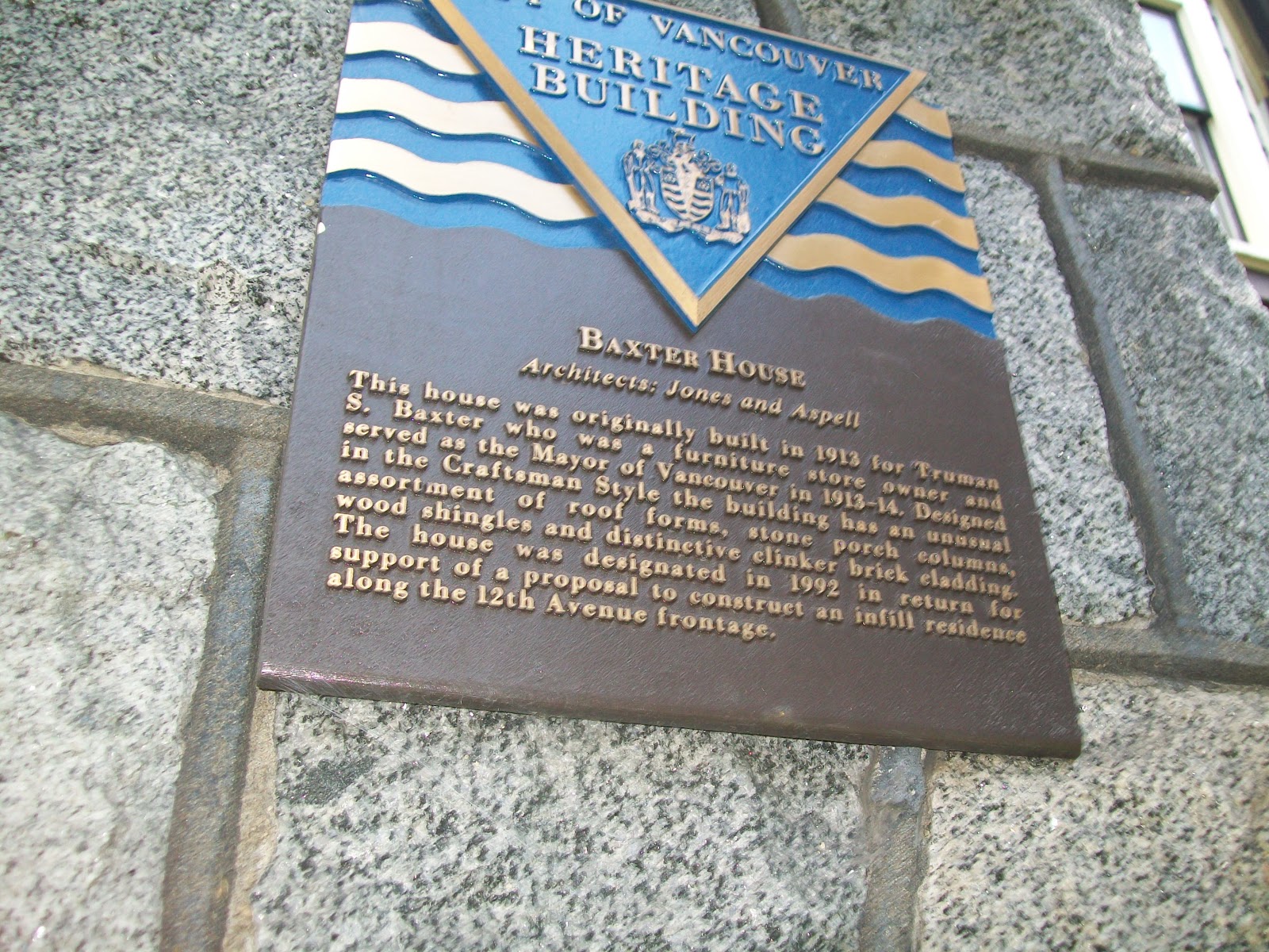 Vancouver Voyager Baxter House