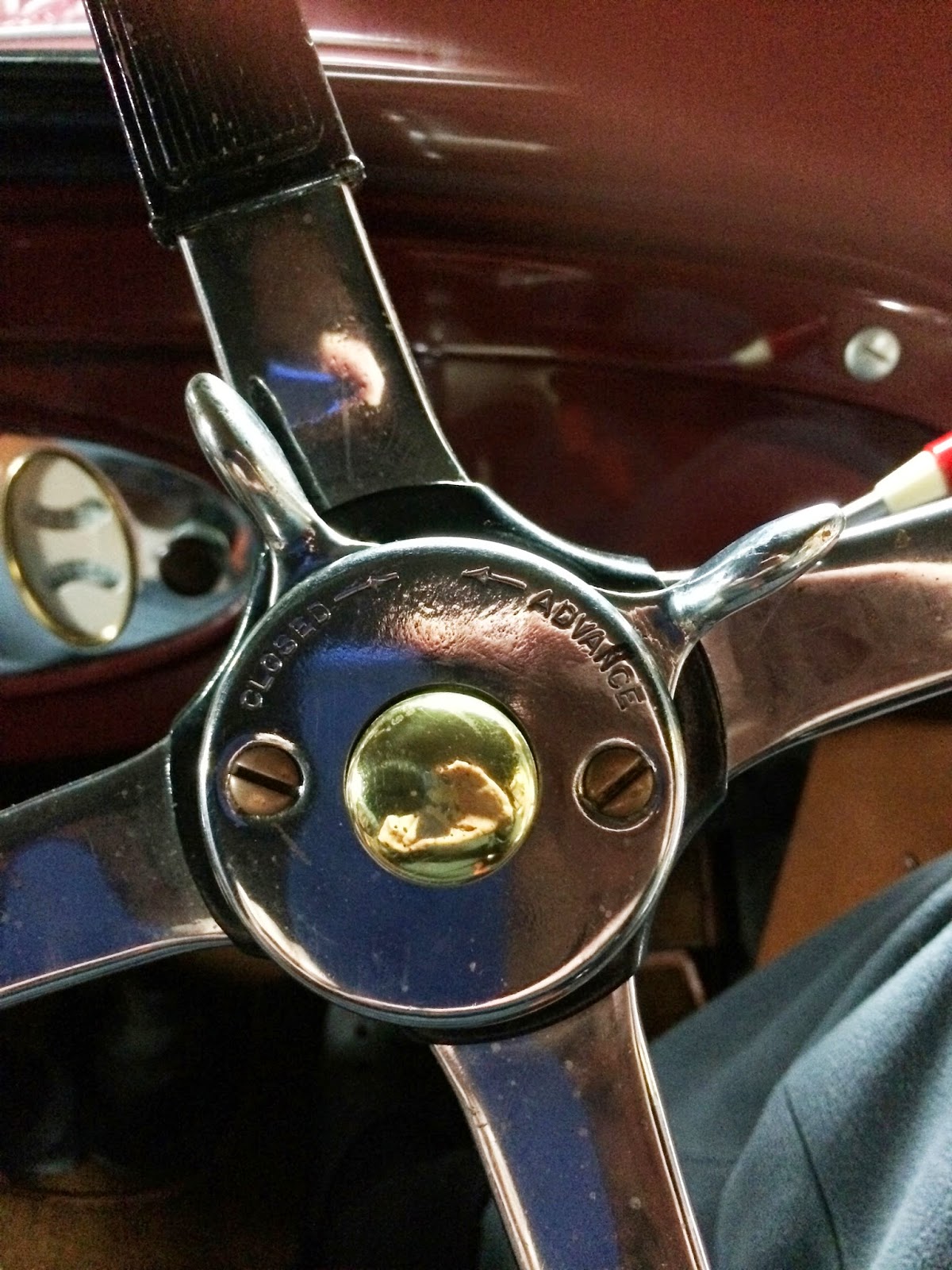 My 1928 Chevrolet Choke, Hand Throttle and Clutch Adjustment. Combined