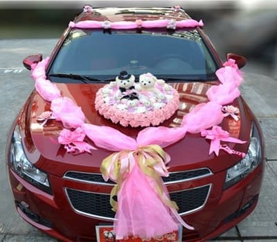 68 Idées décoration voiture mariage en 2020