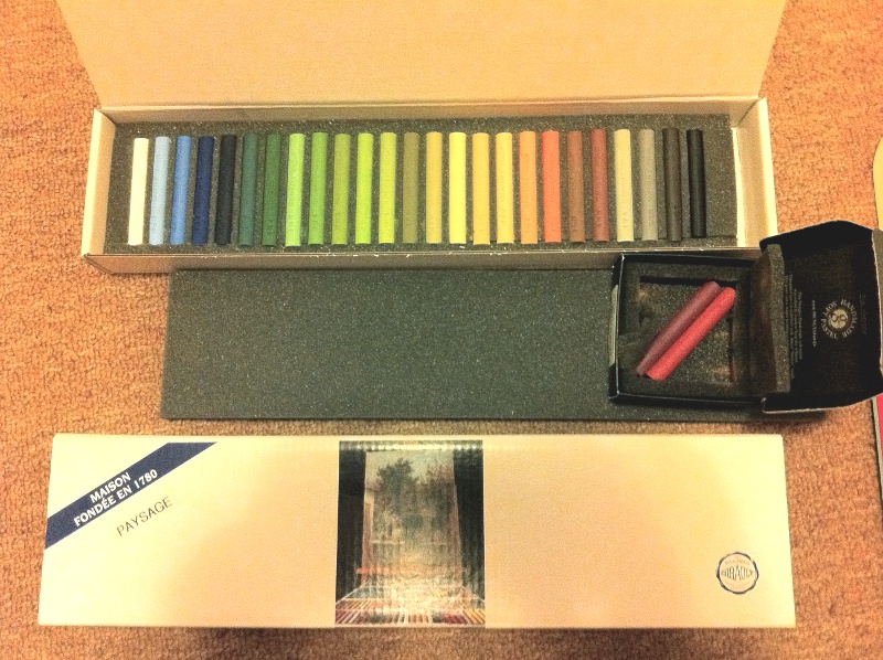 Rob's Art Supply Reviews Girault Pastels For Great Details