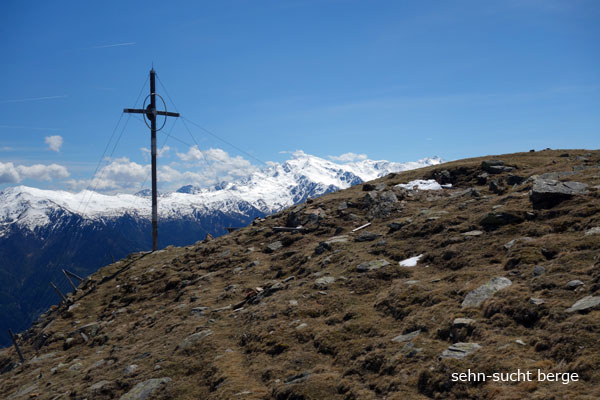 sehn-sucht berge: Tscharser Wetterkreuz, 2552 m