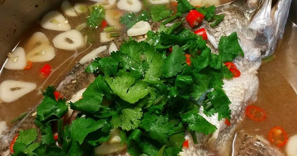 Thai Steamed Fish in Lime Sauce by Teresa Lim