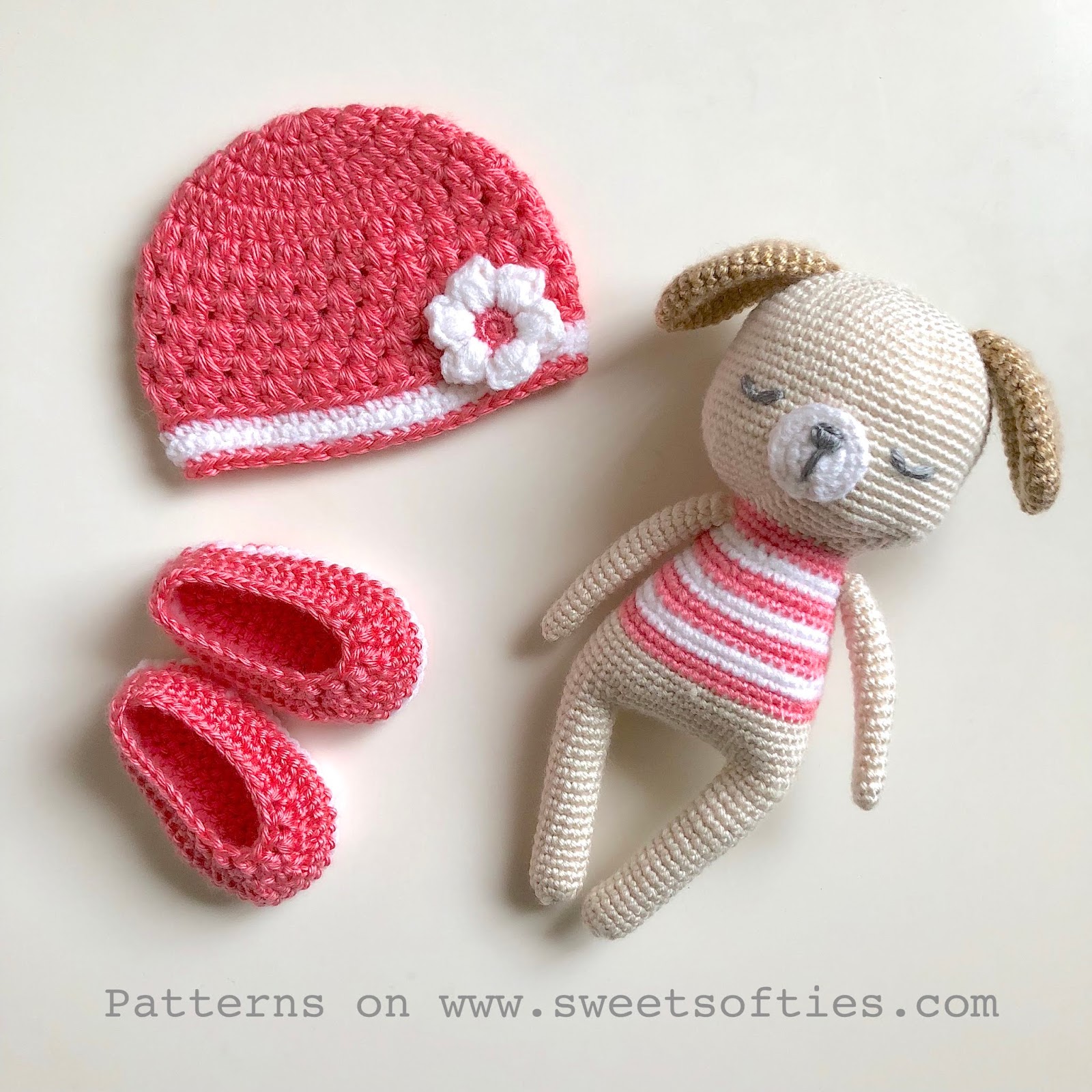 Newborn & Baby Shower Gift Bundle (3 Free Crochet Patterns!) Sweet