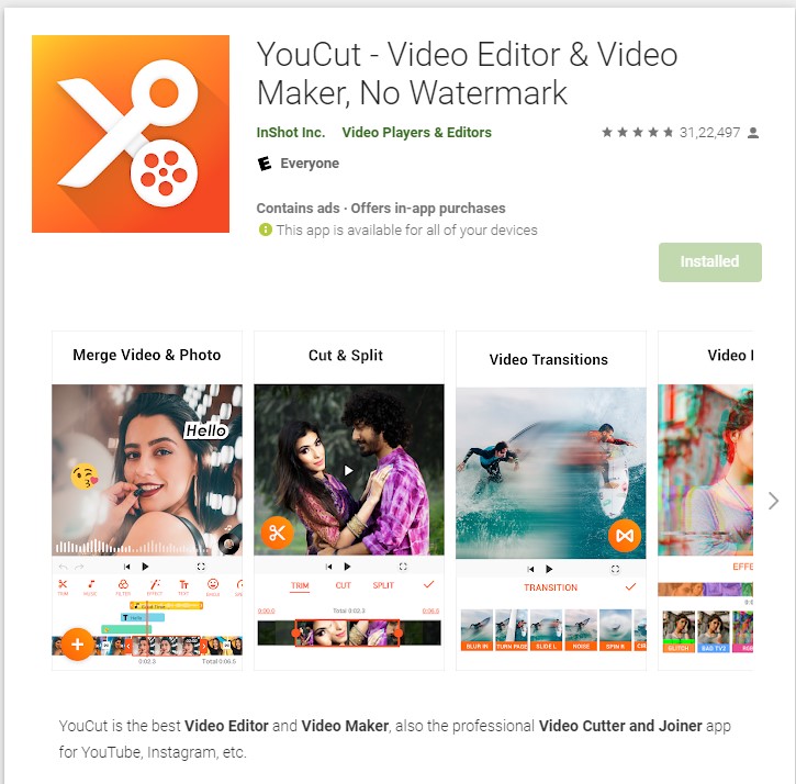 11 Best Video Editors for Android & IOS without watermark