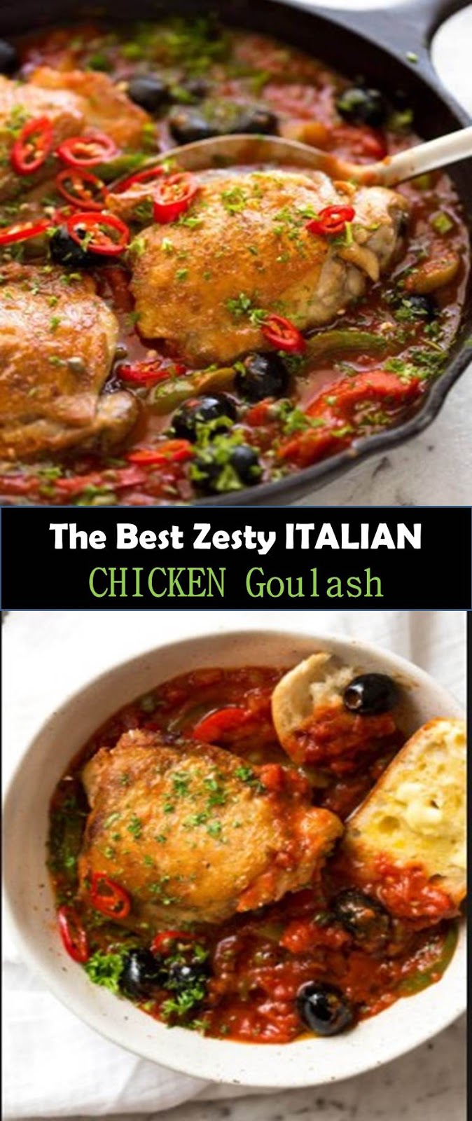 Zesty ITALIAN CHICKEN Goulash
