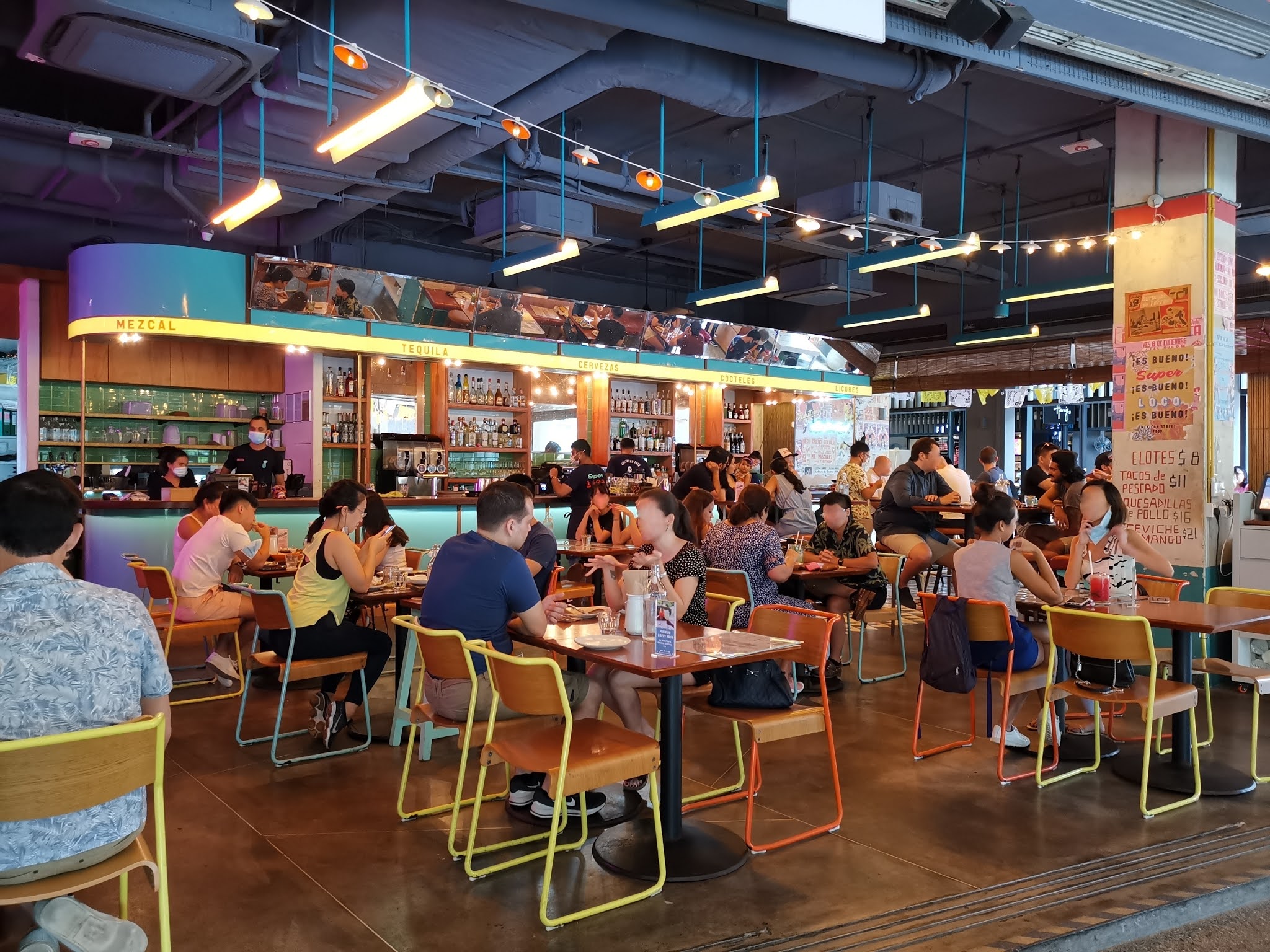 Super Loco Mexican Restaurant & Bar Robertson Quay. Brunch in