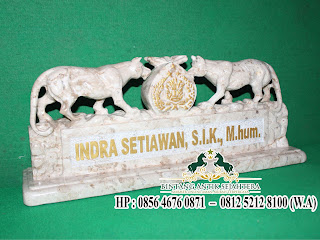 Papan Nama Pejabat Batu Alam