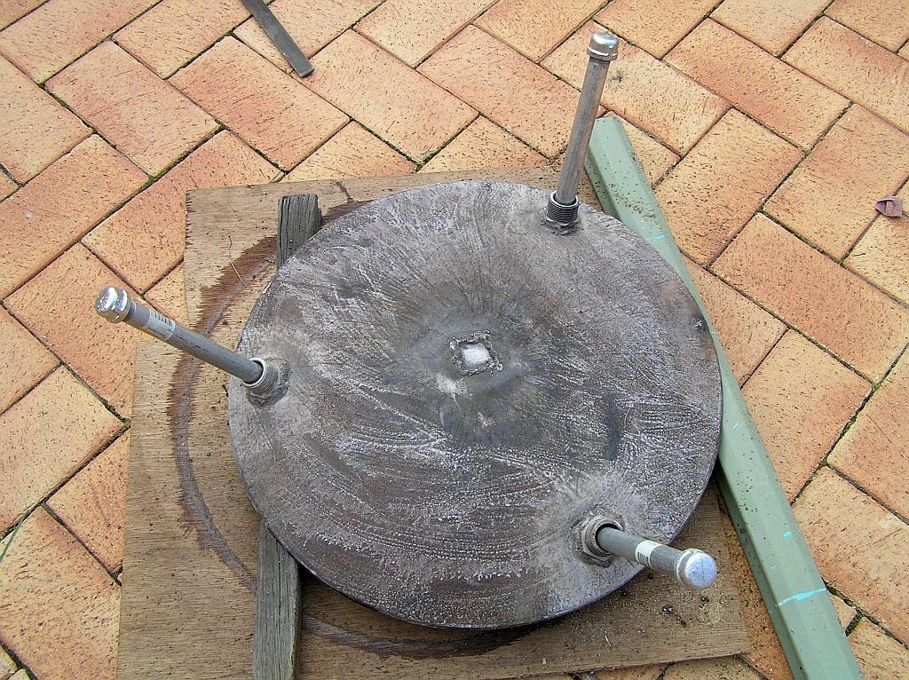 sharkcavers blog Plough Disc fire pit