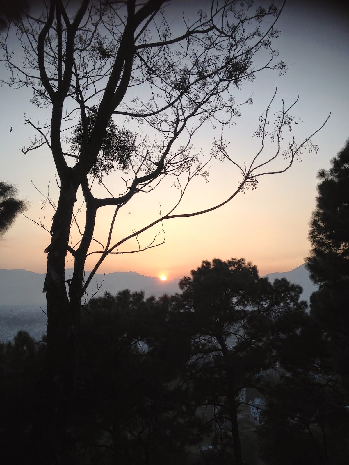 View from Kopan Monastery