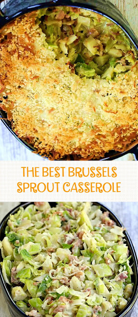   The Best Brussels Sprout Casserole   